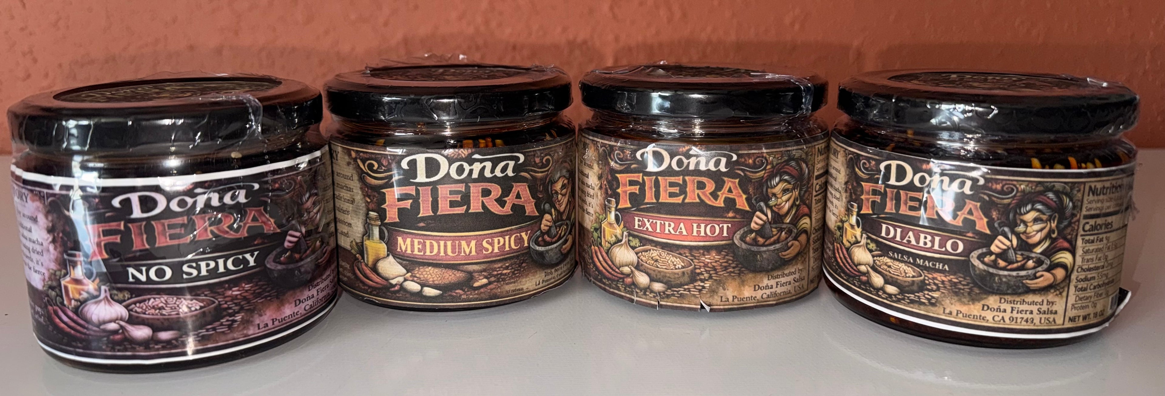 LAS 4 DE DONA FIERA (12 oz each jar)